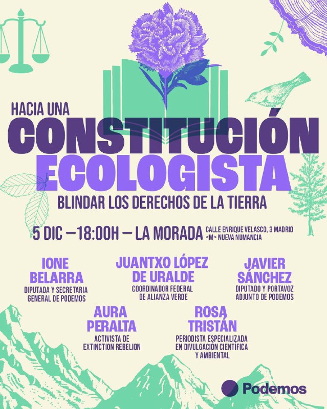 ***🟣******🟢*****HACIA UNA CONSTITUCIÓN ECOLOGISTA: BLINDAR LOS …