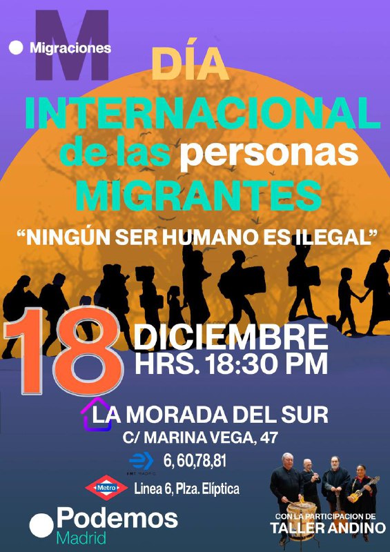 ***🟣*** ”Ningún ser humano es ilegal”