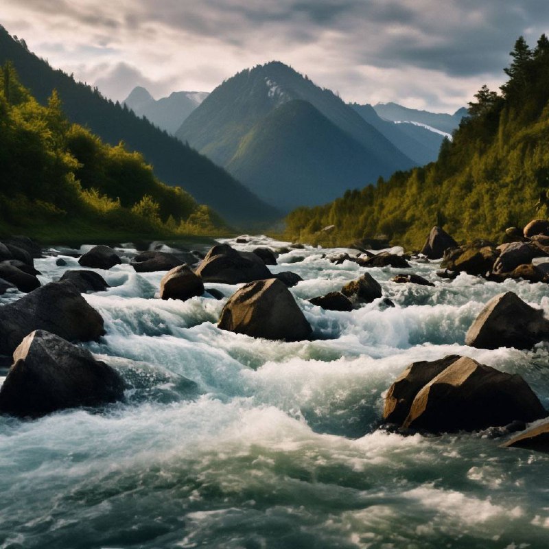 В мира бурных потоках воды