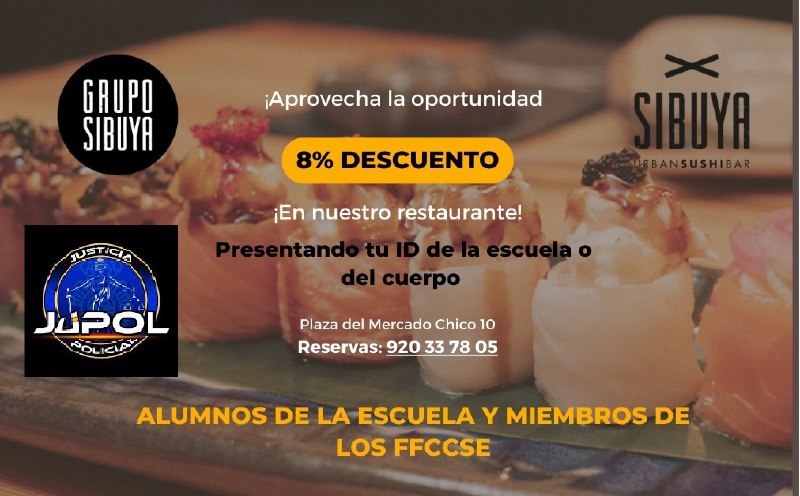 DESCUENTO A ALUMNOS JUPOL