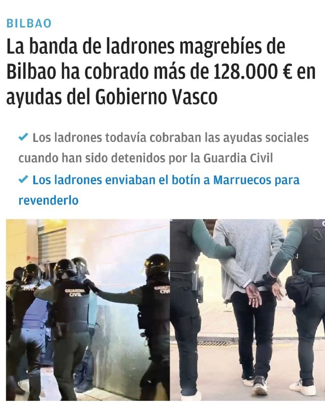 ***🔥***Una banda de ladrones magrebíes en …