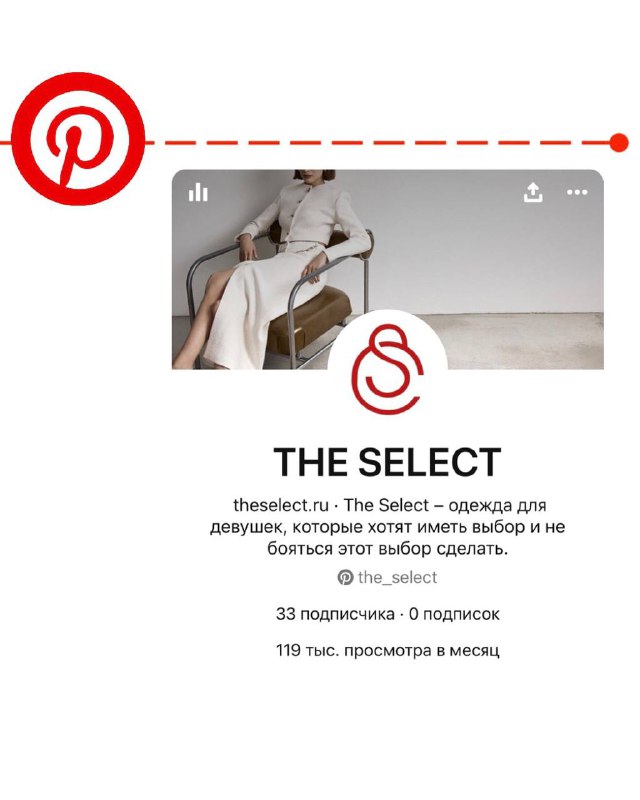 Результаты бренда THE SELECT на Pinterest …