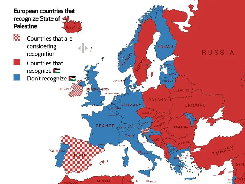 European countries that recognize Palestine and …