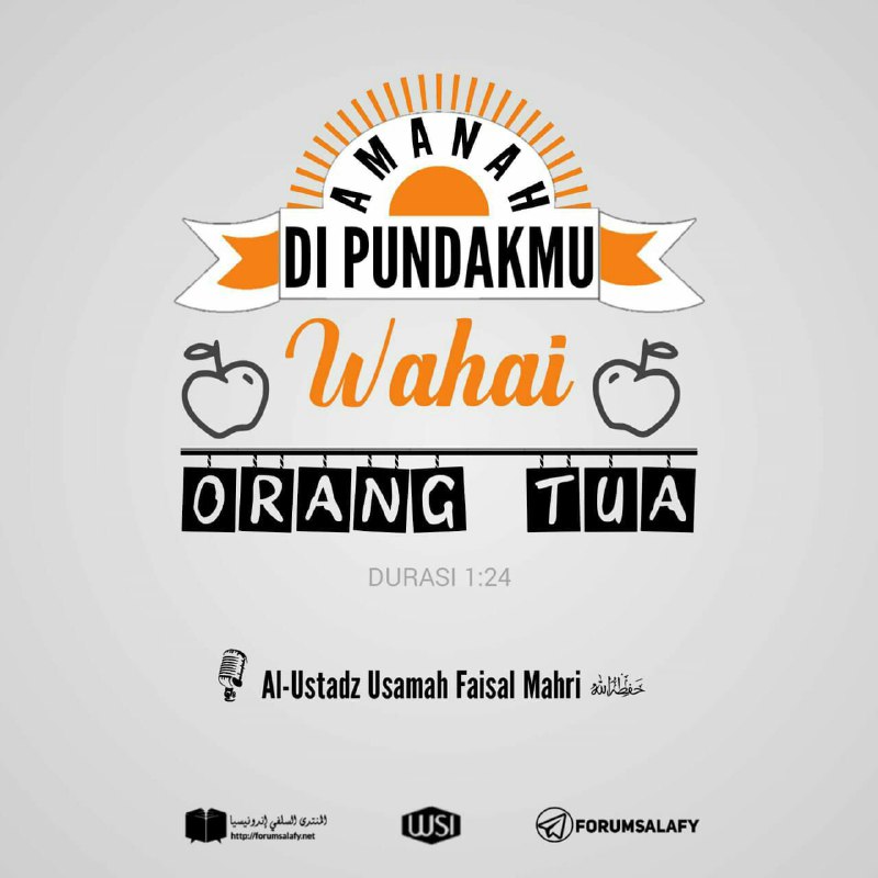 #AUDIO\_FAWAID# Amanah di Pundakmu Wahai Orangtua!!!....