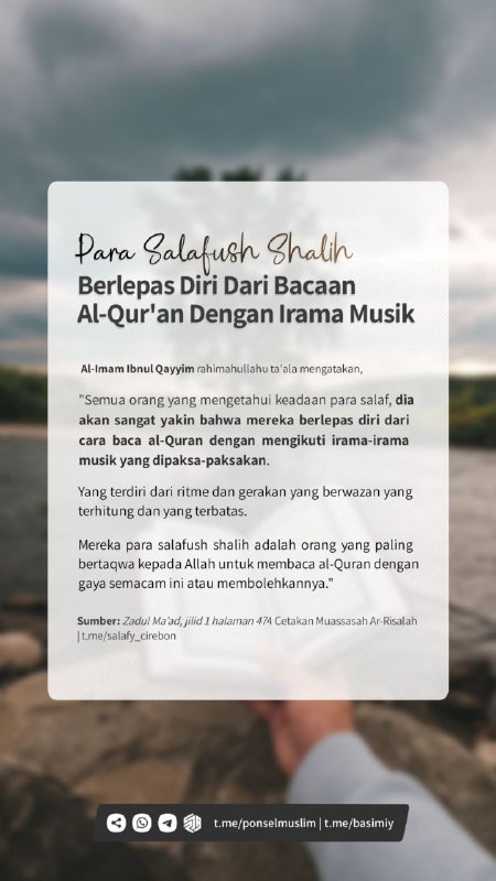 Para Salafus Shalih berlepas diri dari …