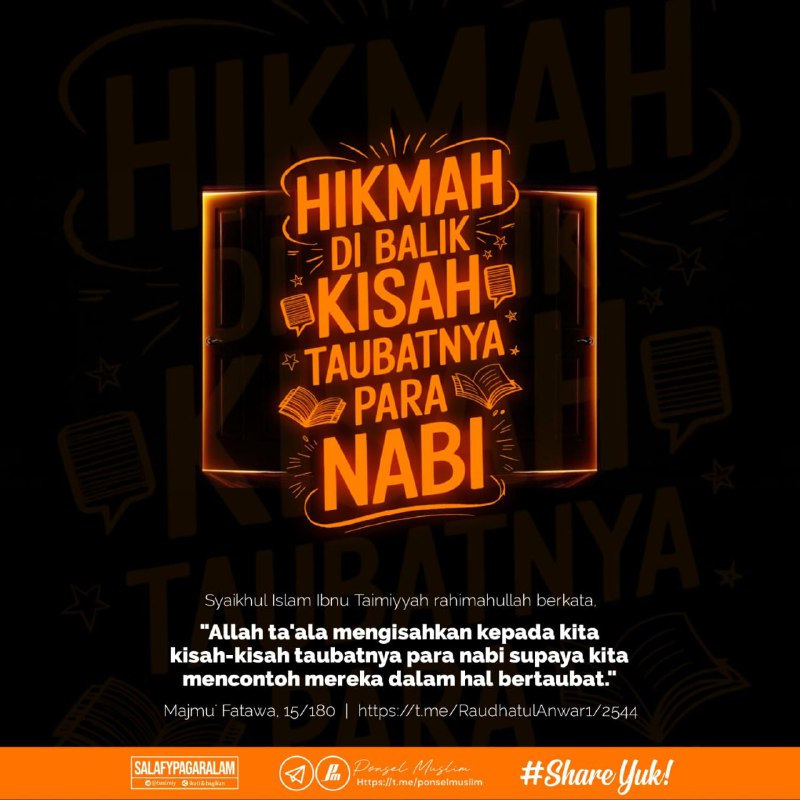 Hikmah di Balik Kisah Taubatnya Para …