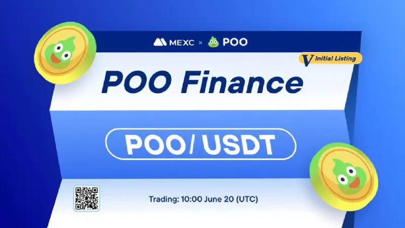 It’s official! $POO will be listed …