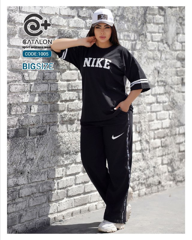 ***🧵***ست تیشرت شلوار سایز بزرگ