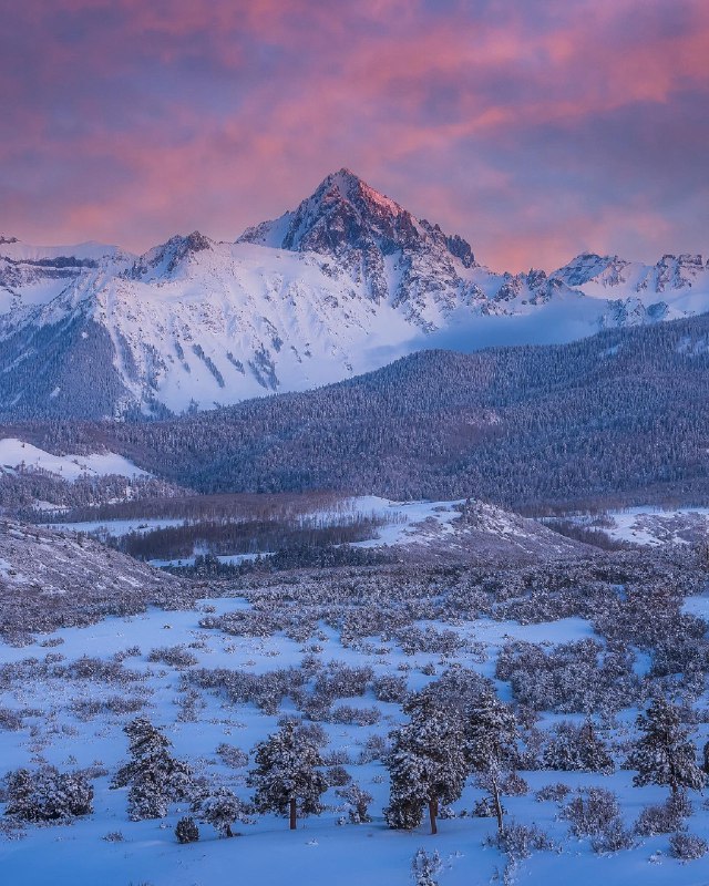 5°F (-15°C) Evening Light in Southwestern …