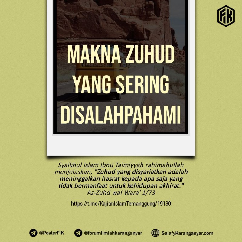 506. Salah Paham Tentang Zuhud