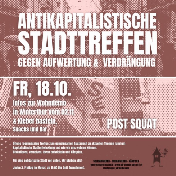 ***🔥*** Antikapitalistisches Stadttreffen***🏴******🚩***