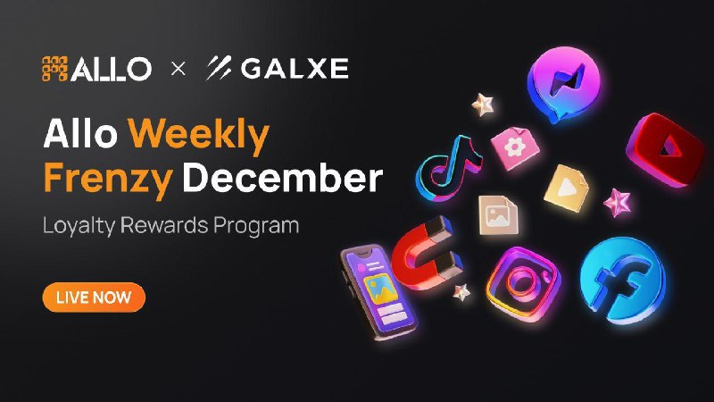 Allo Weekly Frenzy ~ December ***✨***