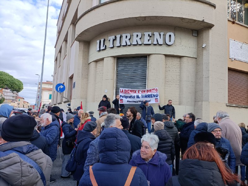 [LIVORNO] COMUNICATO SULLA VERTENZA POLIGRAFICI DE …