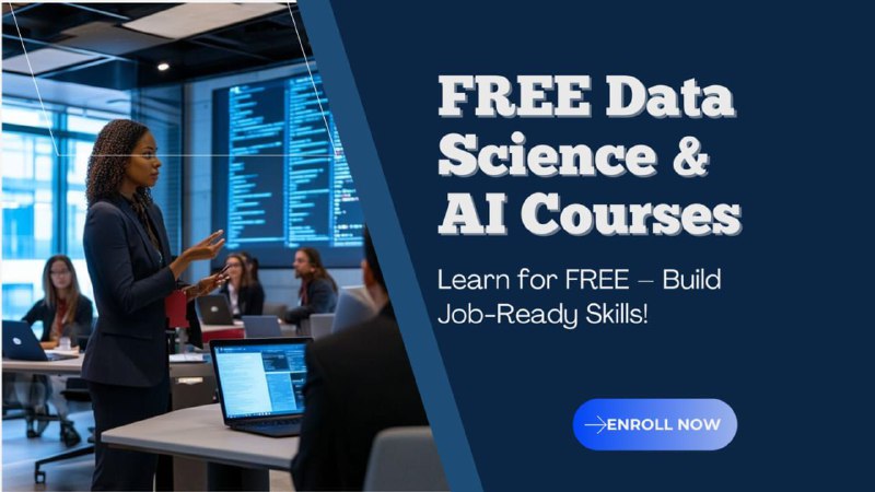 𝗙𝗥𝗘𝗘 𝗖𝗼𝘂𝗿𝘀𝗲𝘀 𝘁𝗼 𝗠𝗮𝘀𝘁𝗲𝗿 𝗗𝗮𝘁𝗮 𝗦𝗰𝗶𝗲𝗻𝗰𝗲 …