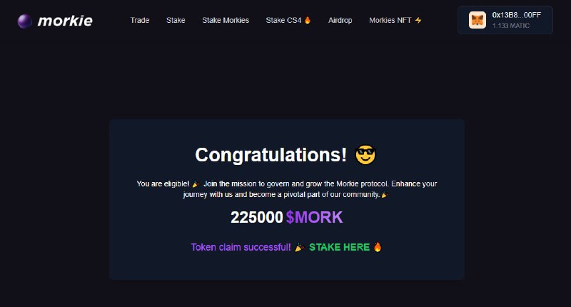 [*****🎁*** #Morkie Season-4 Airdrop Claimed!**](https://morkie.xyz/)