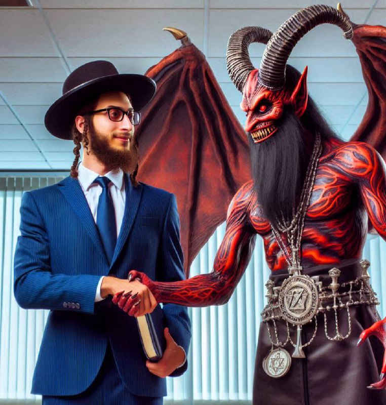 [**@Satanicjew**](https://t.me/Satanicjew)[**@fuckdeviljews**](https://t.me/fuckdeviljews)