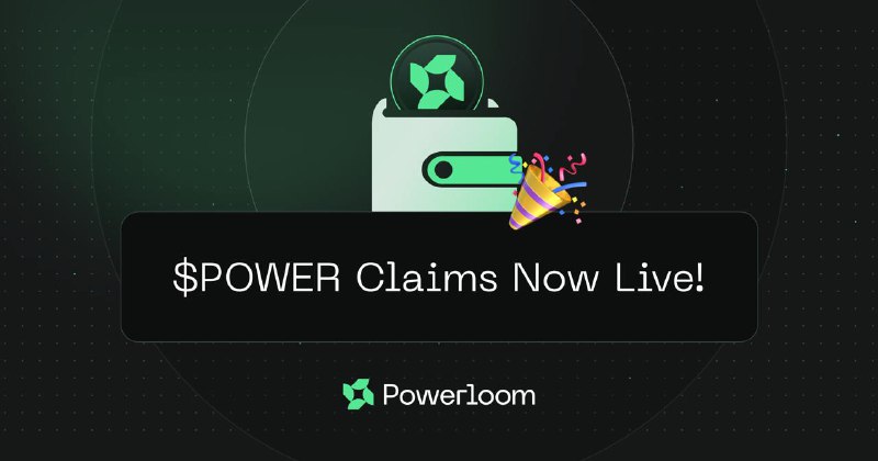 ***?*** $POWER Claims Now Live! ***?***