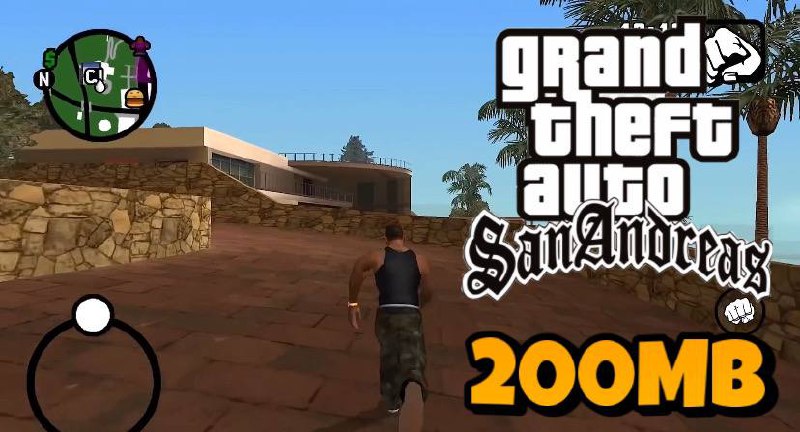 *****📍*** GTA San Andreas 200MB**