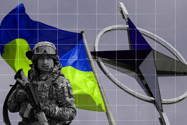 Die NATO-Länder teilen die Ukraine bereits …