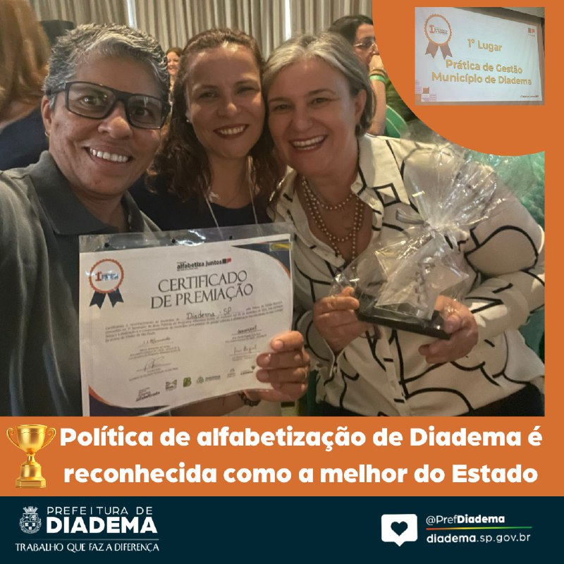 ***❤️***Educação de Diadema é nota 10! …