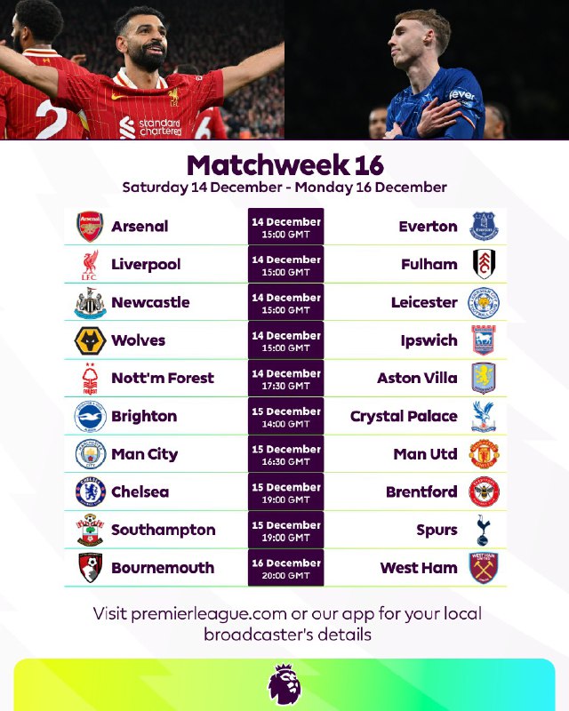 Which match are you most excited …