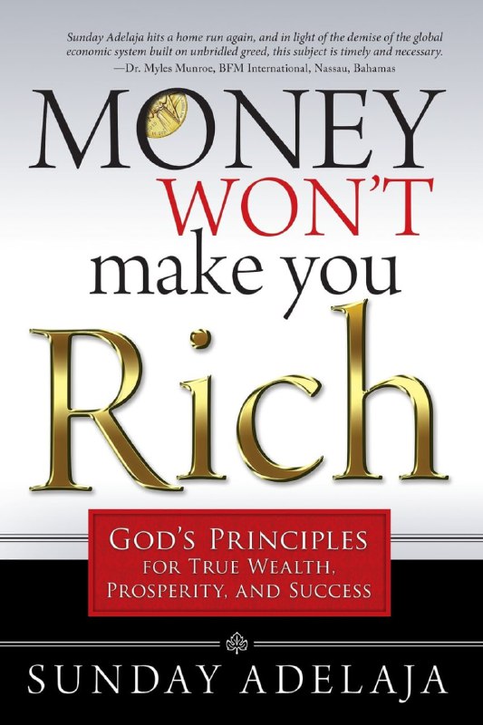 ***💵*****Money Won't Make You Rich: God's …