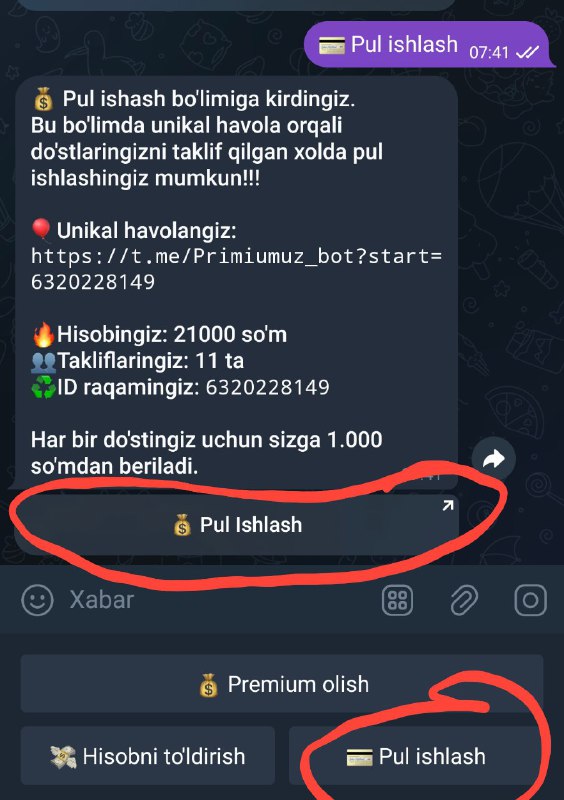 **Endilikda tekinga Telegram premium olishingiz mumkun*****🎁******🎁***