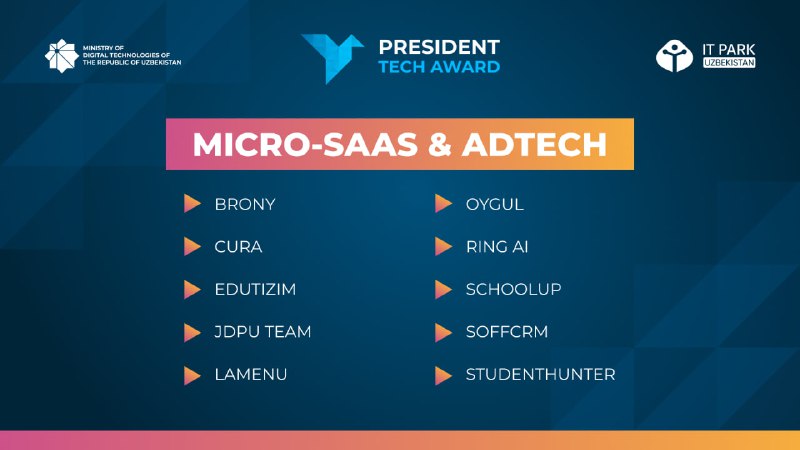 President Tech Award