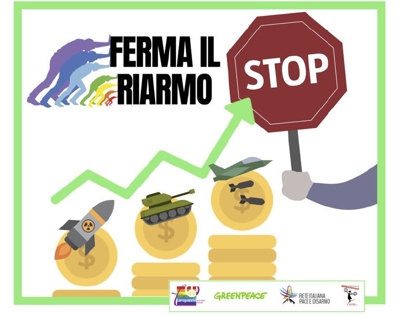 Ferma il riarmo