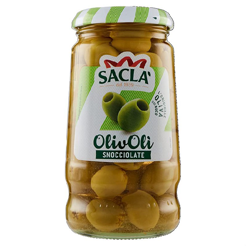 [***🔹***](https://m.media-amazon.com/images/I/71EyPGLqXpL._SS850.jpg)Saclà - Olive Verdi Denocciolate - …