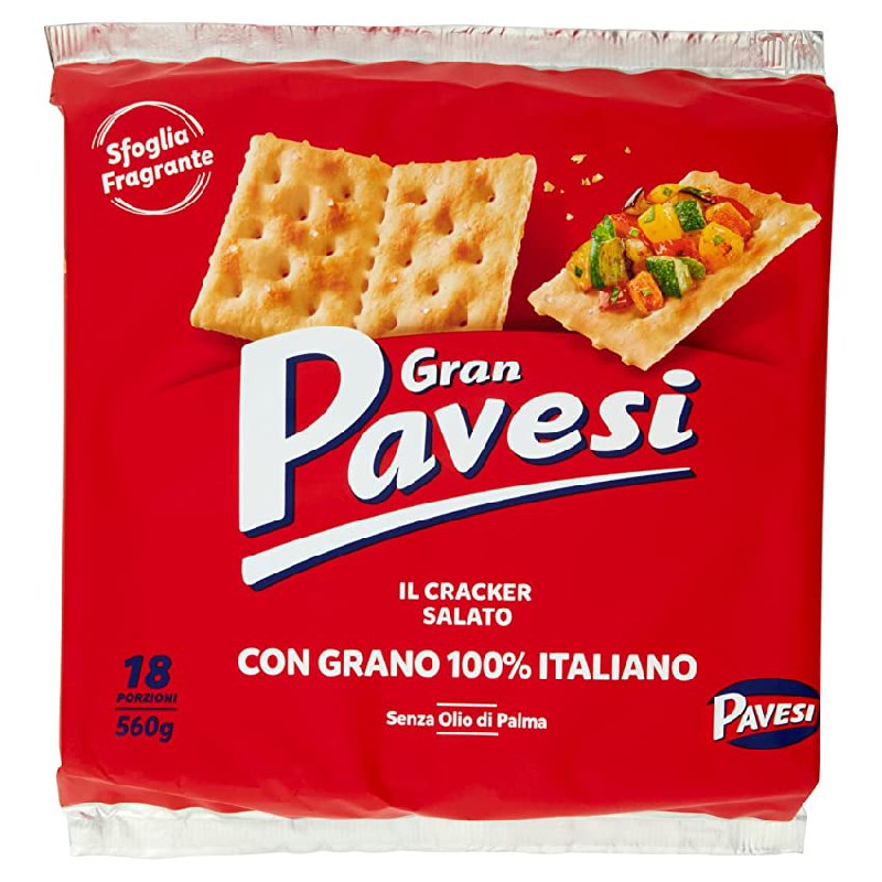 [***🔹***](https://m.media-amazon.com/images/I/71JMhK9rI6L._SS850.jpg)Gran Pavesi - Cracker Salati - …