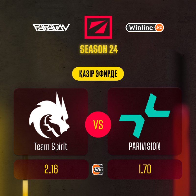 *****▶️***** **PARIVISION vs Spirit**