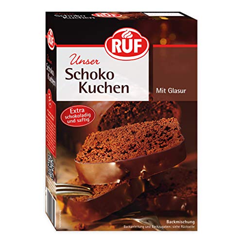 RUF Schokoladen-Kuchen, Backmischung mit einfacher ...