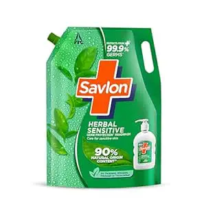 Savlon Liquid Handwash, 1500 ml Refill at 160.