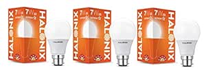 Halonix 7W LED Bulb (Pack Of 3) at ‎125.