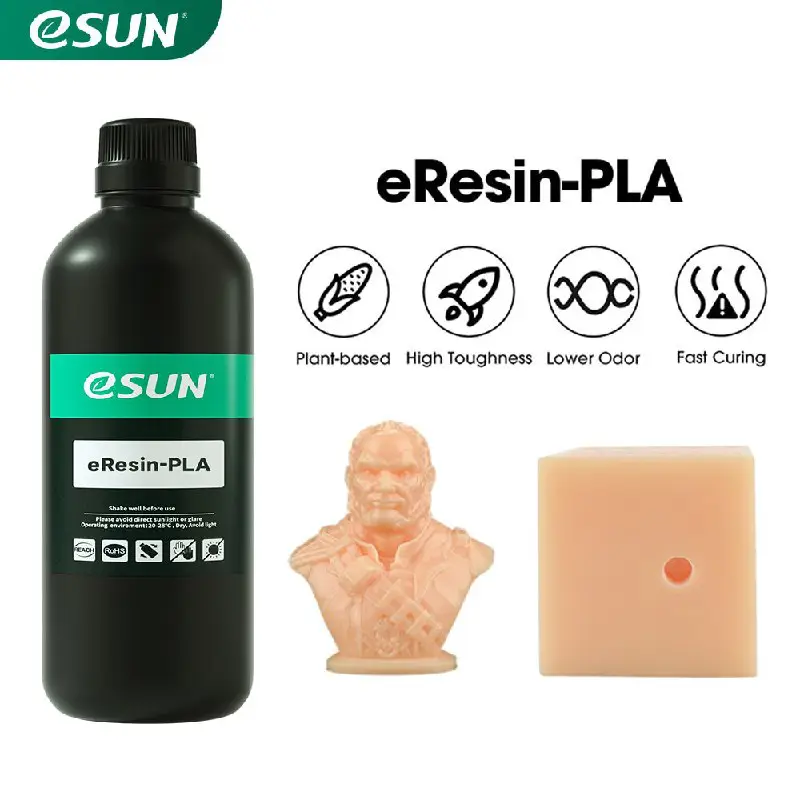 eSUN Plant-Based 405nm Biodegradable PLA Resin …