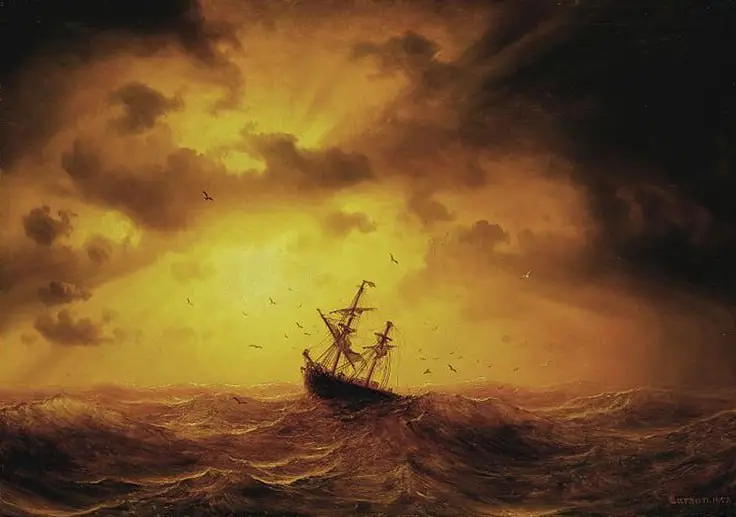 [Marcus Larson](https://www.wikiart.org/en/marcus-larson)"Stormy Sea"