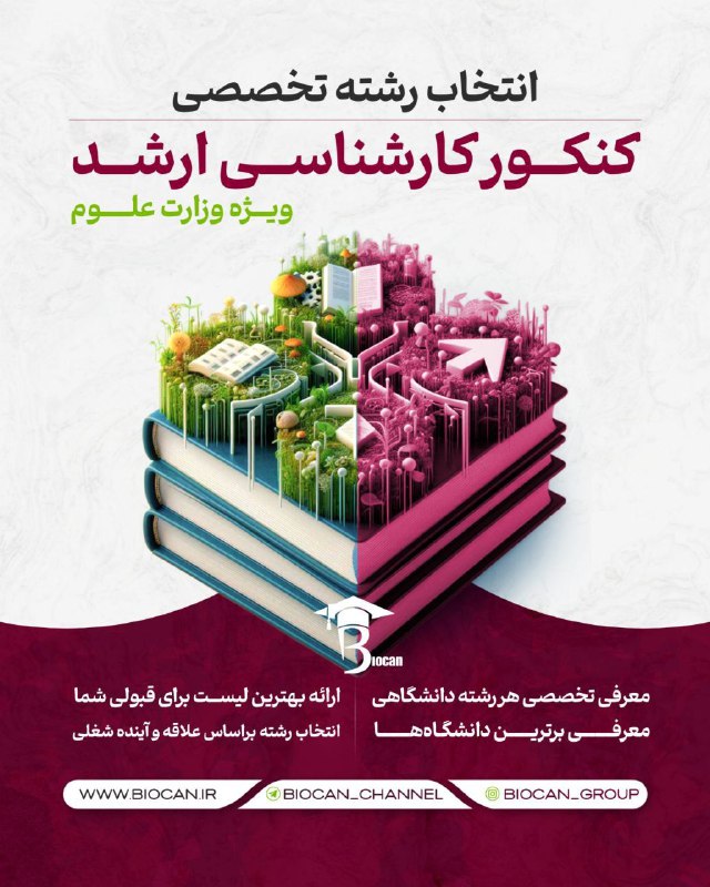 ***📚*** انتخاب رشته کنکور ارشد ۱۴۰۳ …