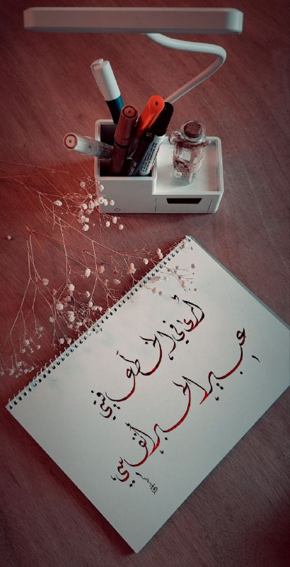 أرى في الخطّ عافيتي.