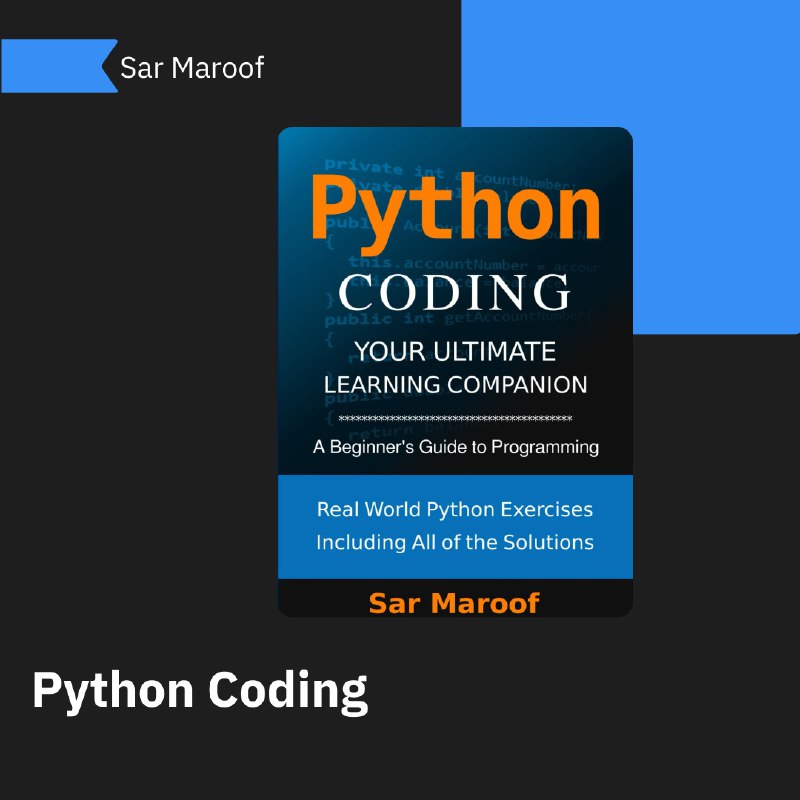 *****📚***** [**Python Coding**](https://t.me/progbook_extra/1733)**: A Beginner’s Guide …