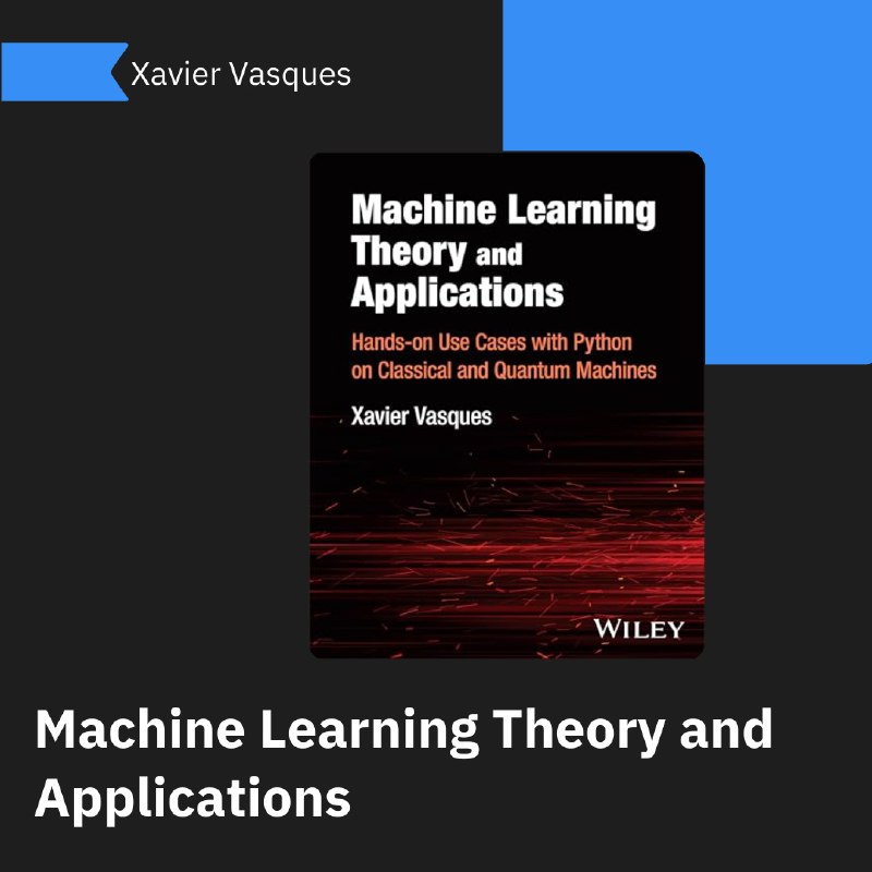 *****📚***** [**Machine Learning Theory and Applications**](https://t.me/progbook_extra/1818)**: …