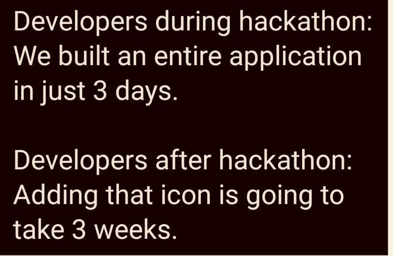 [@ProgrammerHumor](https://t.me/ProgrammerHumor) Hackathon