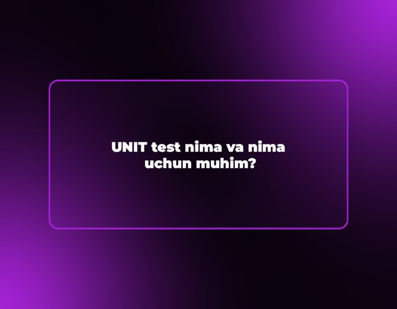 `` ***🌎*** **UNIT Test: Nima va …