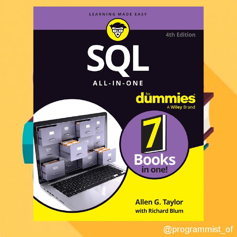 [**SQL All-in-One For Dummies, 4th Edition**](https://t.me/proglibra/285)