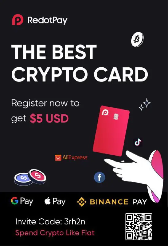 Register now to get **$5 USD**