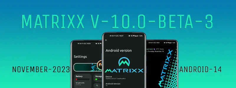 Project Matrixx v10.0 - OFFICIAL | …