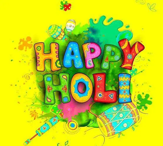 Happy Holi to all the folks