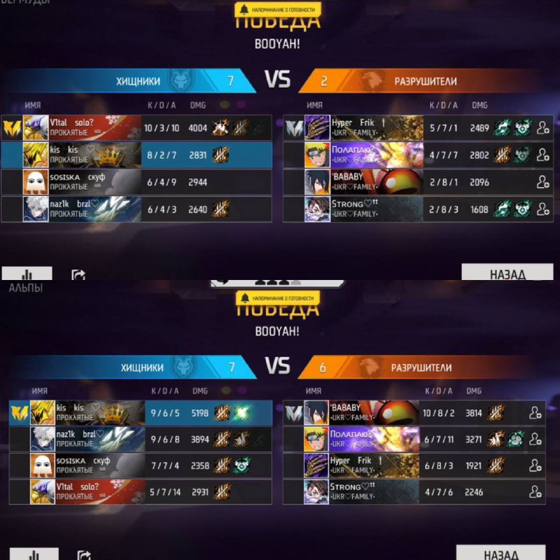 Проклятые vs Ukr Family