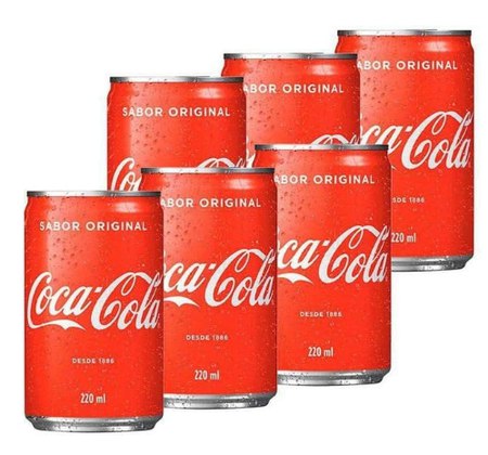 **Pack de Coca-Cola lata 220ml 6 …