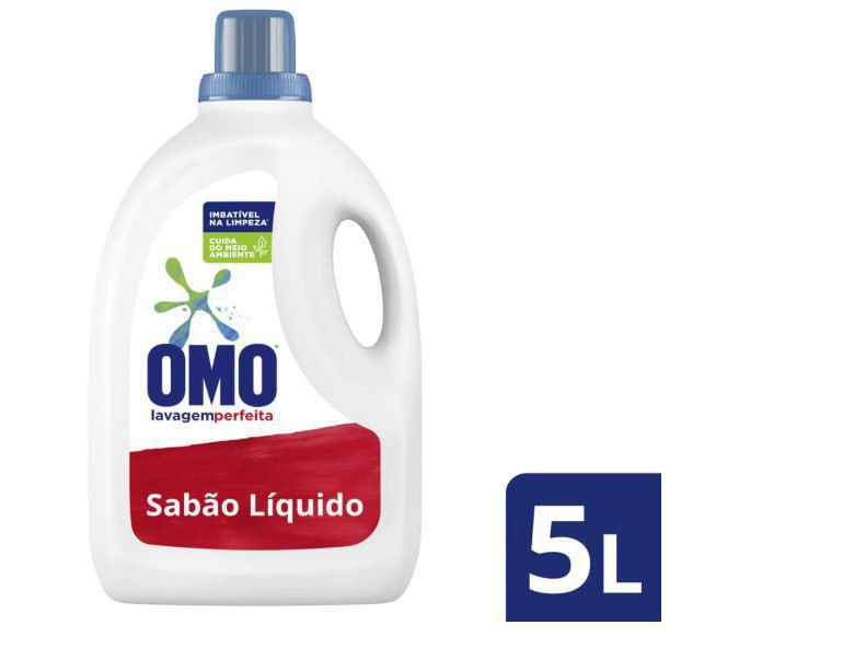 Sabão Líquido Omo Lavagem Perfeita 5L